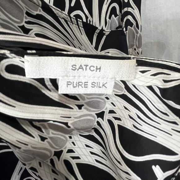 Satch Pure Silk Sleeveless Dress 12 - Picture 5 of 7